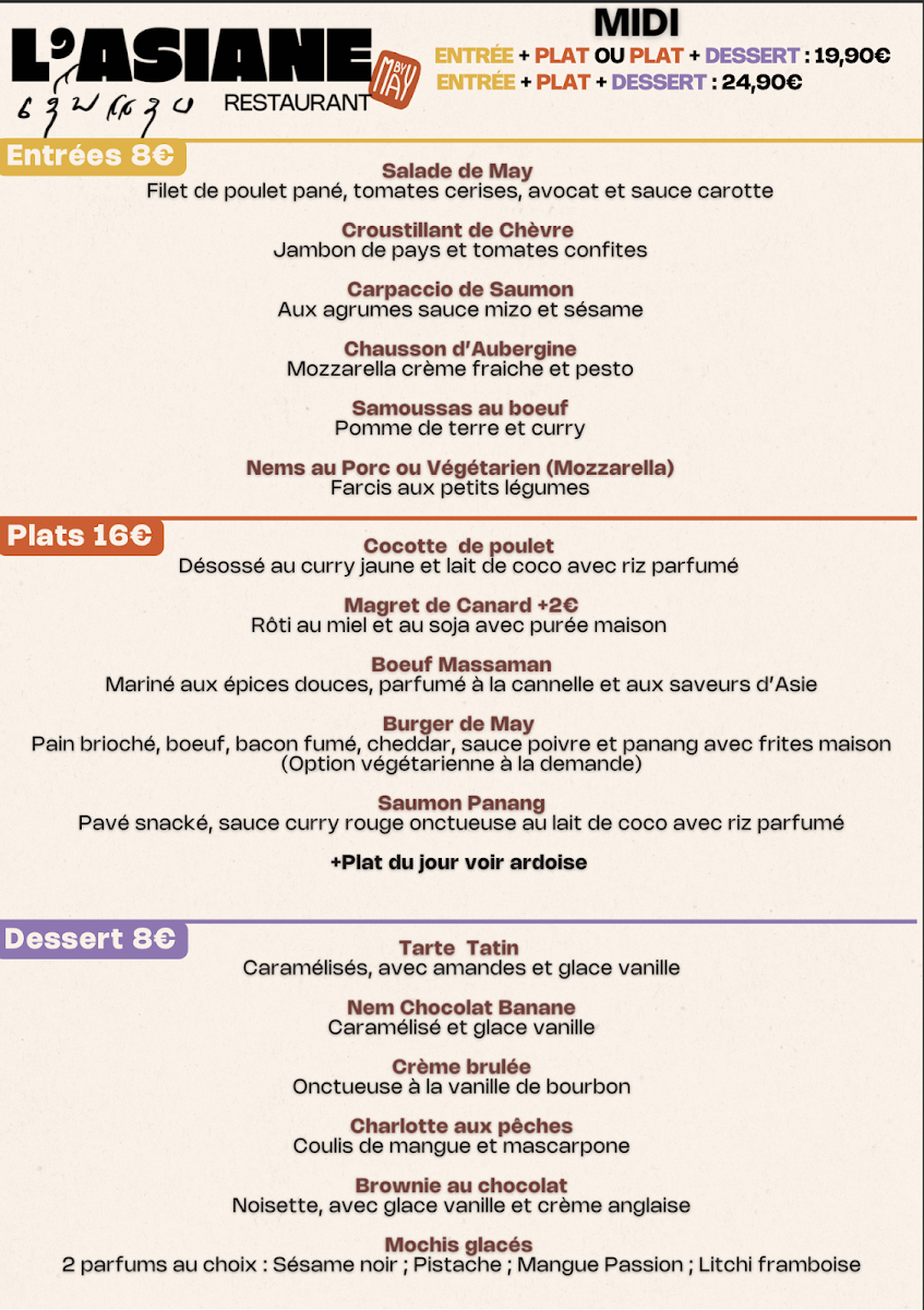 Menu L'asiane By May Lagord-1